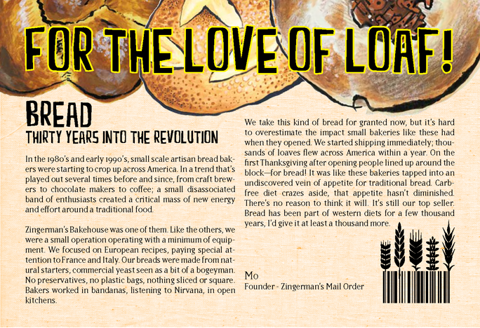 ZMO Bread Club Postcard